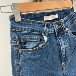 High waisted Kancan Flare jeans